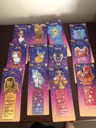 Zodiac Sign Bookmarks